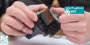 تمیز کردن هد پرینتر جوهر افشان